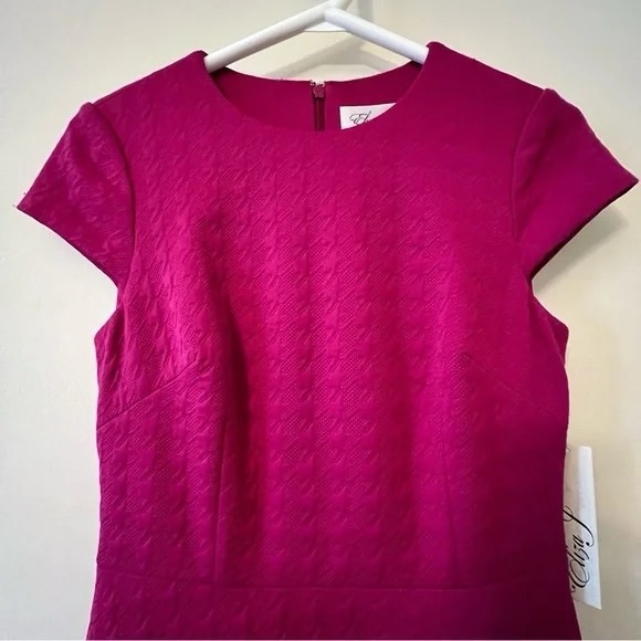 Eliza J Size 2 Fit & Flare address Fuchsia - Picture 5 of 13